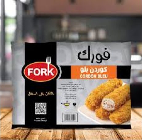 كوردن بلو فورك بالجبنة