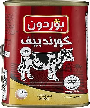 كورند بيف علبة 340 جم