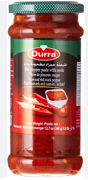 هريسة شطة درة 375 جم
