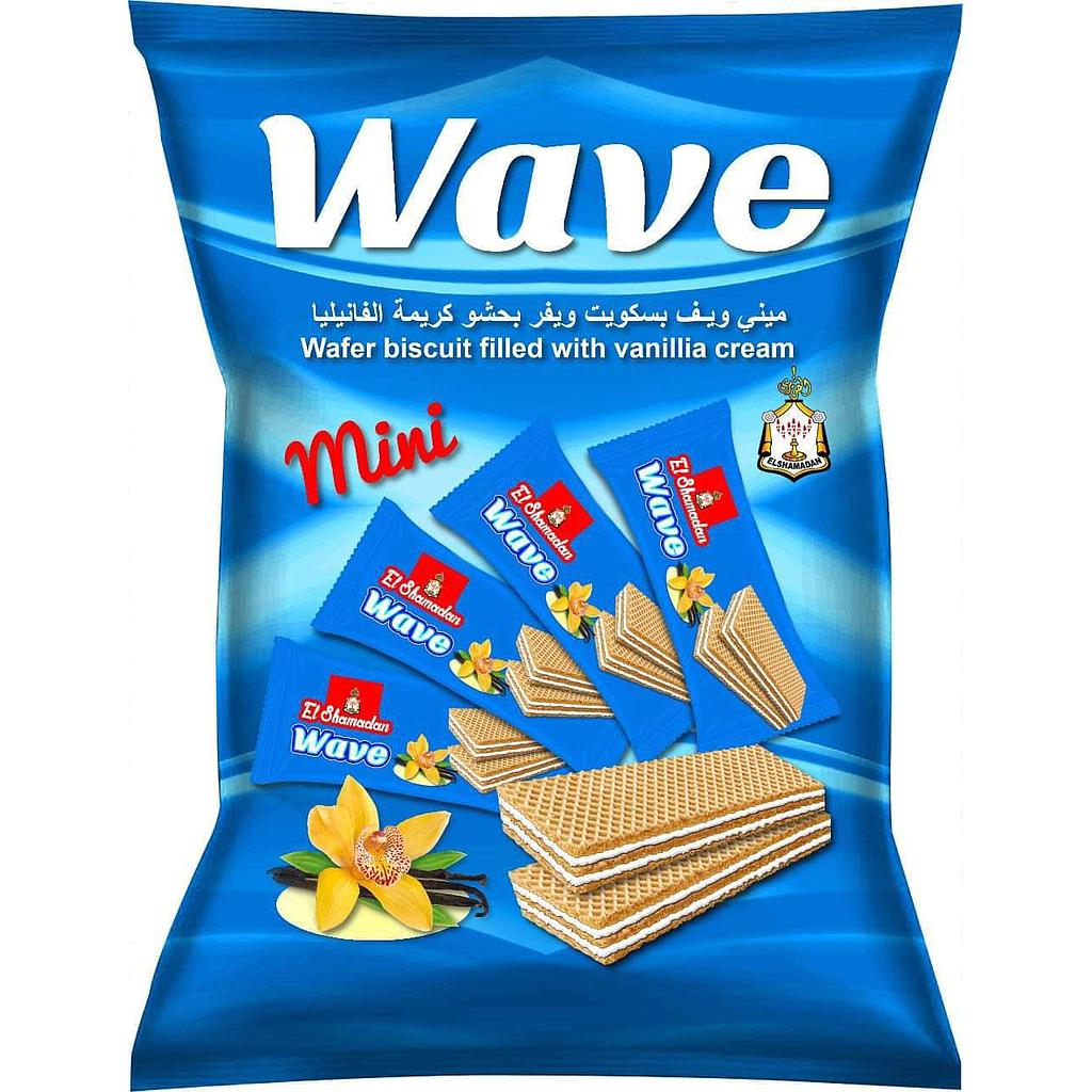 بسكويت مينى ويف فانيليا 12 كيس